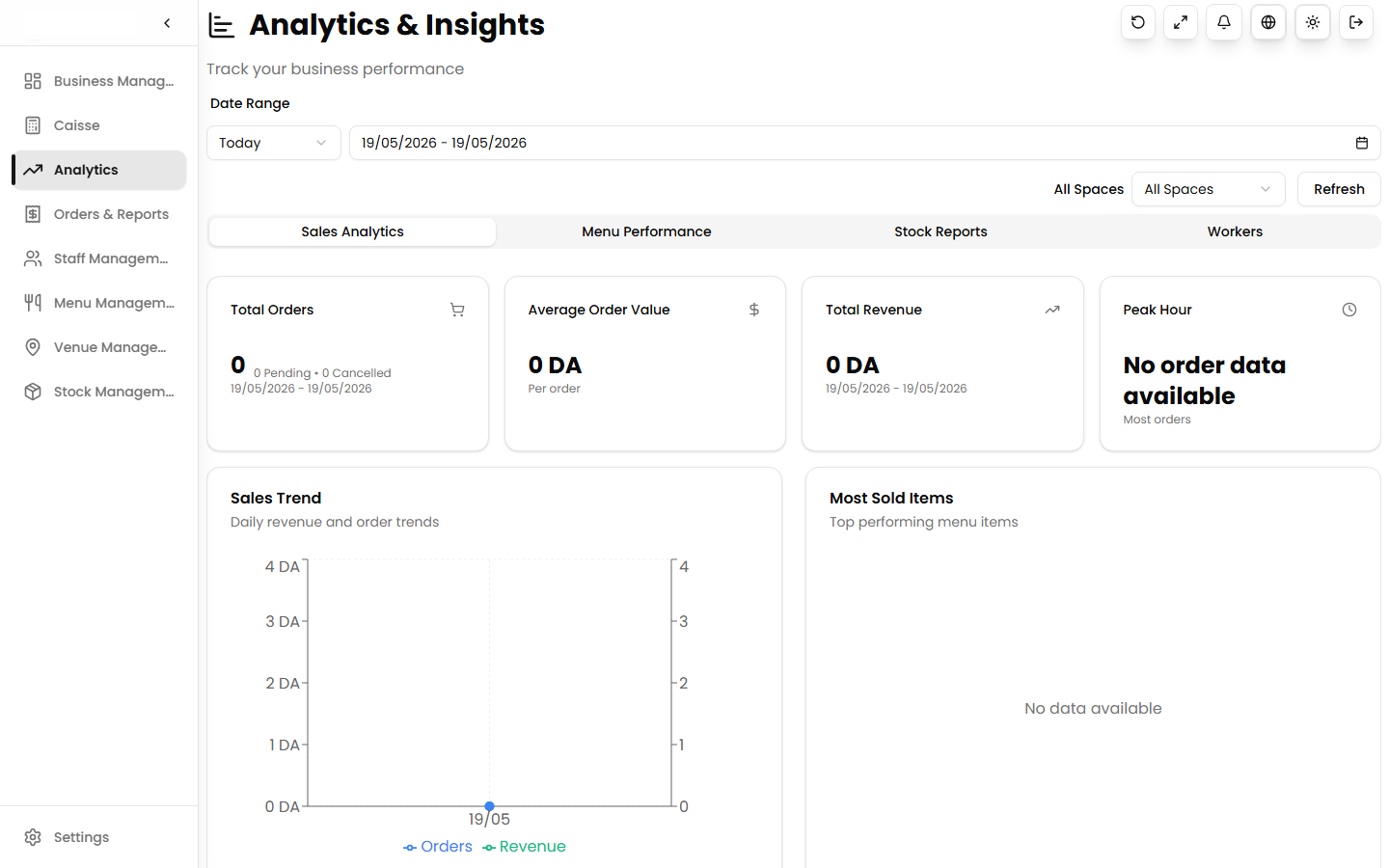 Analytics & Reports